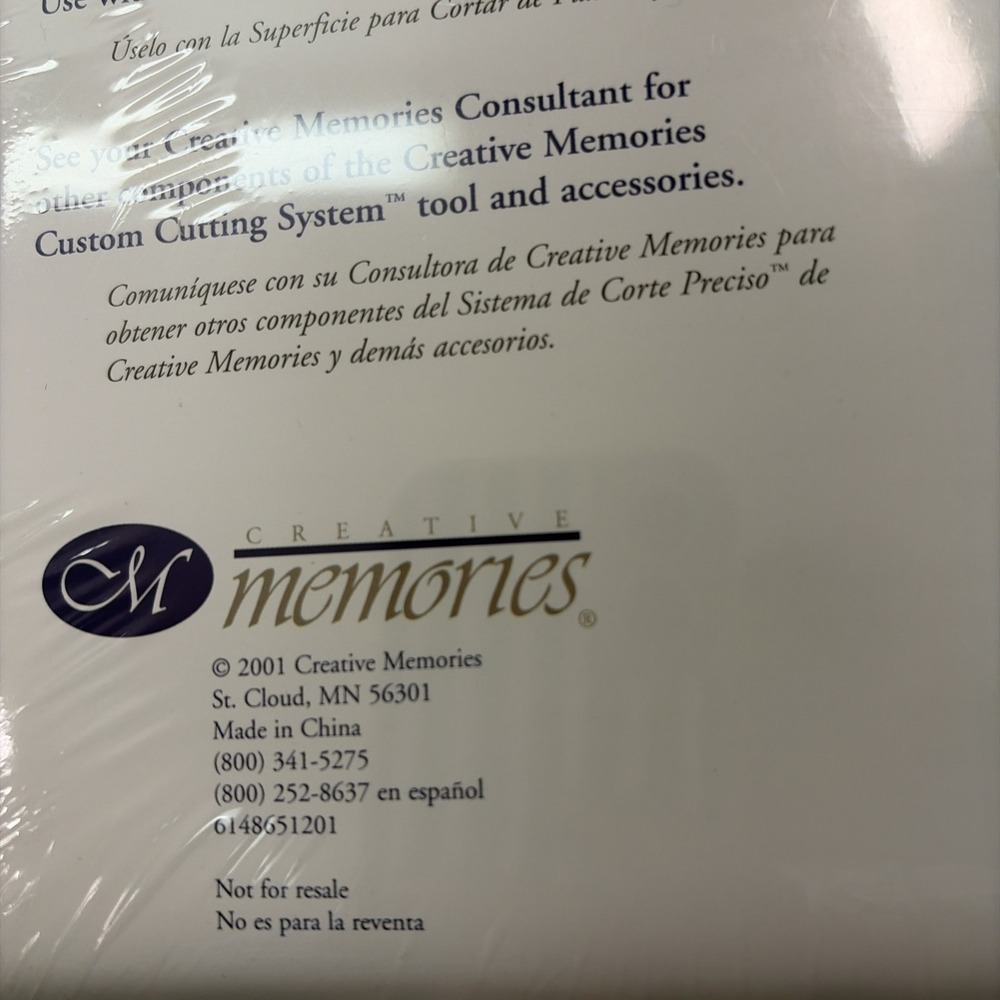 Creative Memories Custom Cutting System Oval Pentagon Hexagon Templates NEW - Picture 3 of 4